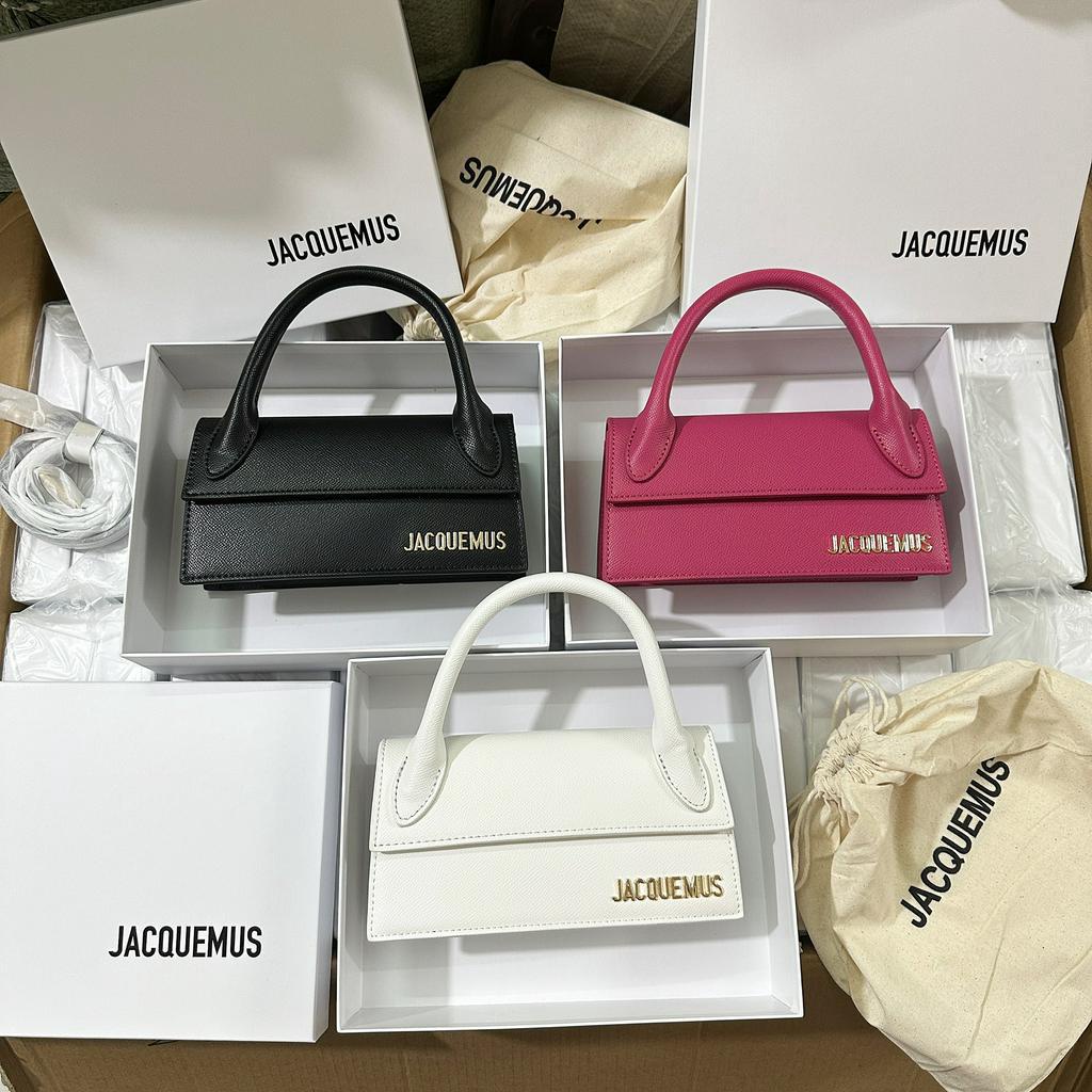 Túi xách JQ dáng ngang da sần đeo chéo fullbox xuất dư xịn 1:1 hàng chuẩn