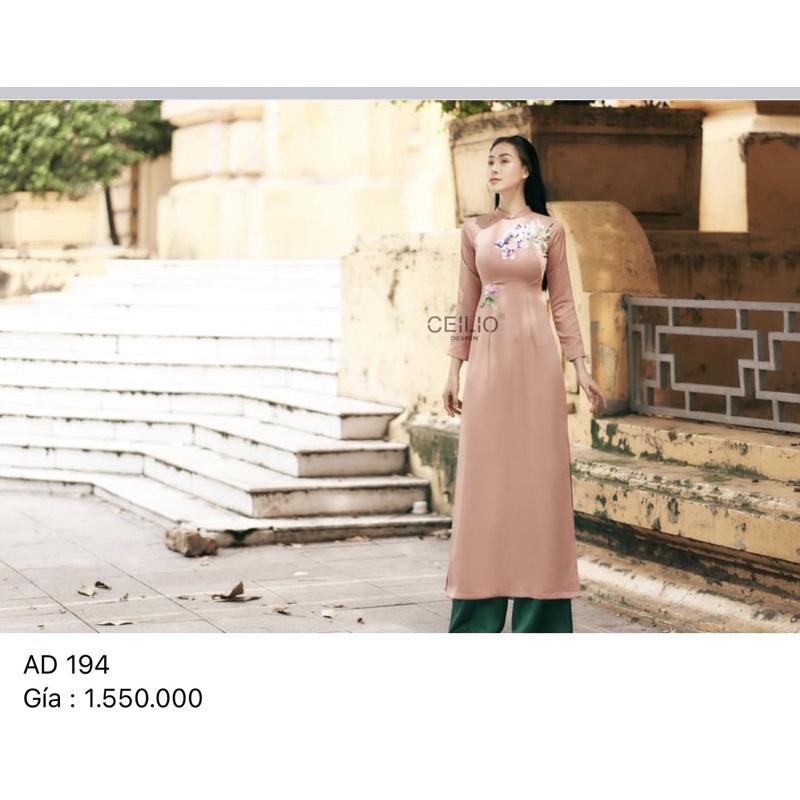 Áo dài Ceilio, Size M, nguyên tag