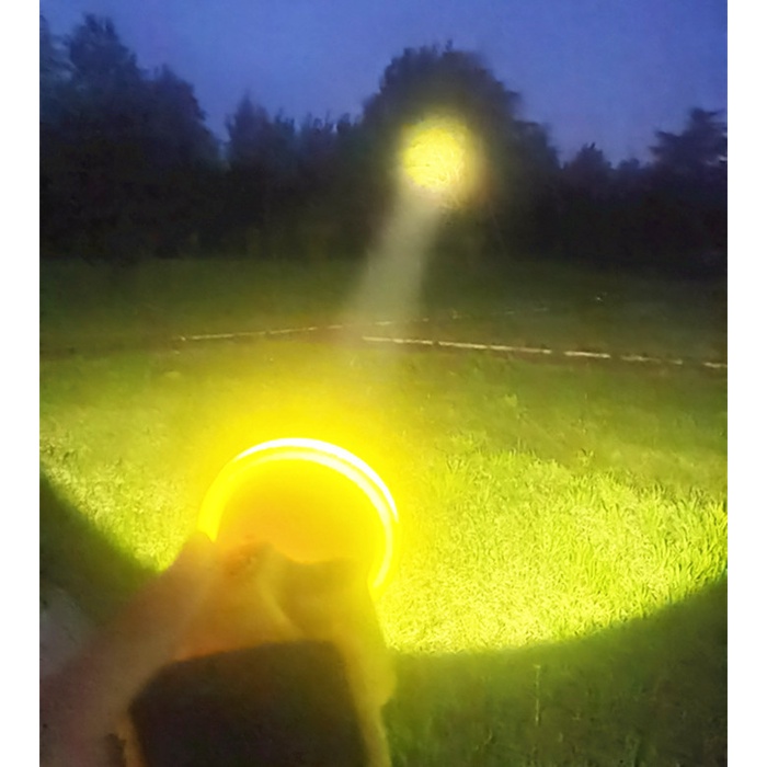 Đèn Pha led P900 Siêu Sáng Chống Thấm Nước Ánh Sáng Trắng Vàng Tiện Dụng Cho Hoạt Động Dưới Nước