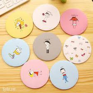 Gương mini dễ thương phong cách Hàn Quốc cakeshop hcm
