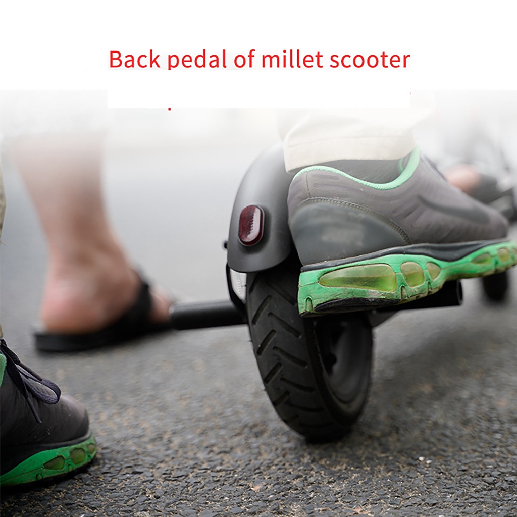 [double]1 Pair Scooter Pedals Back Pedal Anti-slip Back Pedal Rear Feet Rest Pad Bike Accessories for XIAOMI MIJIA M365