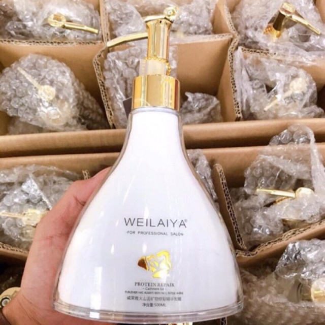 Dầu Hấp Tóc Tinh Hỏa Bùn Núi Lửa Weilaiya Dung tích 500ml