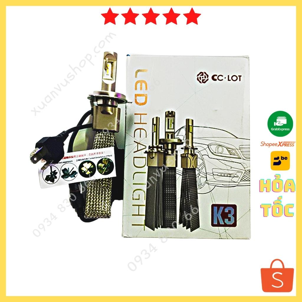 Đèn led xe máy Đèn pha trợ sáng ô tô - xe hơi CREE K3 LEDT2 mẫu led 2022 siêu sáng Ultinon Essential Gen 3 BH 12T