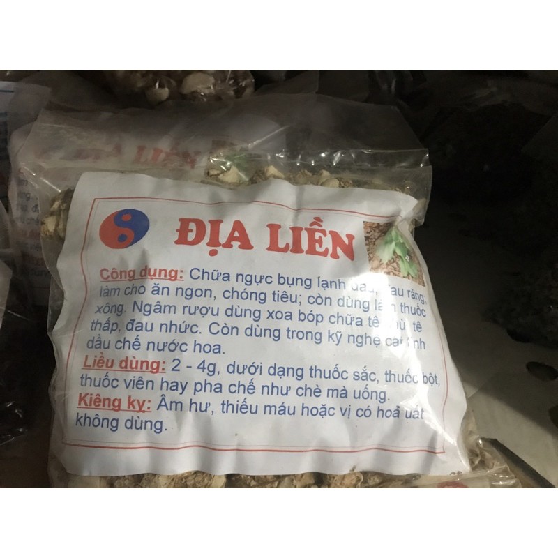Củ địa liền khô 1 kg.