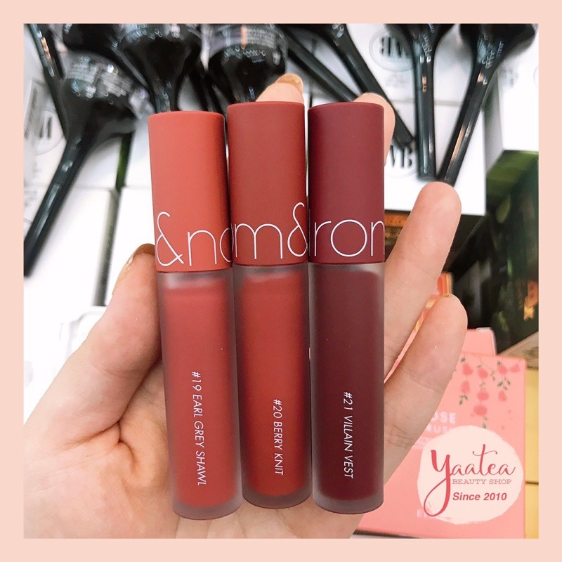 Son kem lì Romand Zero Velvet Tint