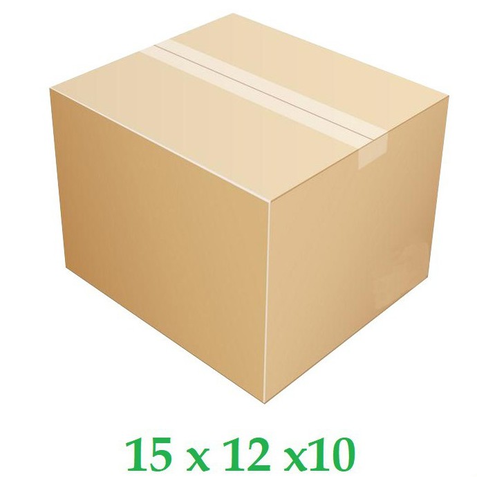 1 Thùng Carton - Hộp Carton 15x12x10cm