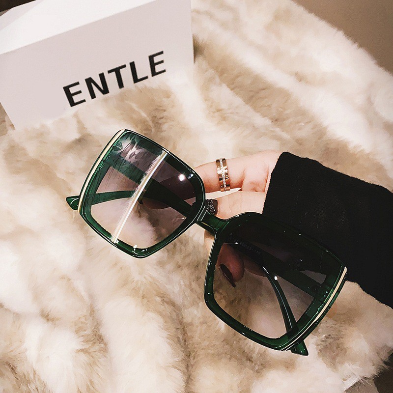 2022 Kính râm thời trang mắt vuông chống tia UV cho người nổi tiếng - KM29