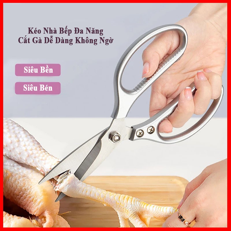 Kéo Cắt Gà Cao Cấp SK 5 Nội Địa Nhật Siêu Bén &amp; Siêu Bền Dùng Cho Nhà Bếp