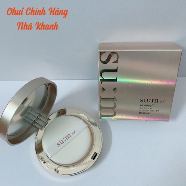 Phấn Phủ Nén Sum37 Air Rising TF Radiance Powder Pact 11gr SPF30/PA++ hiệu chỉnh làn da mịn màng, Siêu Mịn Đẹp