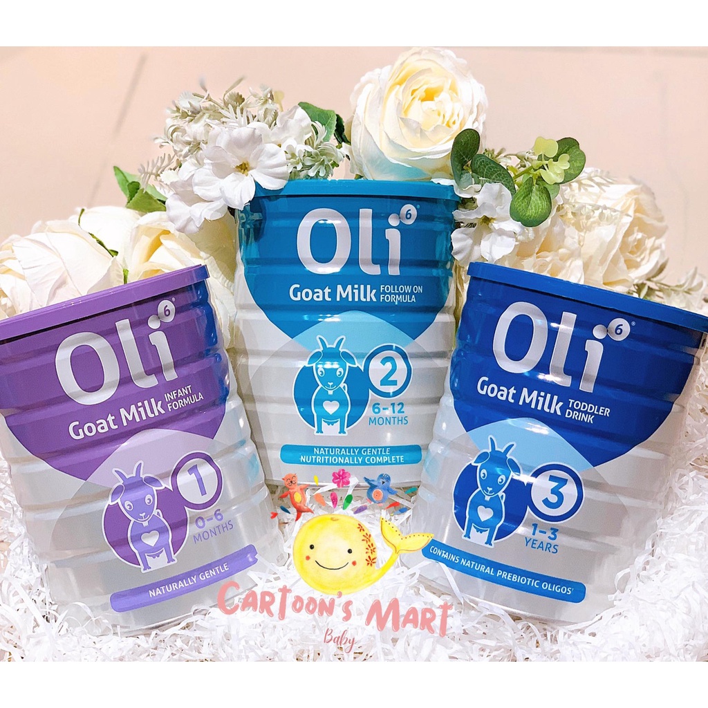 Sữa Dê Úc Oli Số 1,2,3 - Hộp 800g