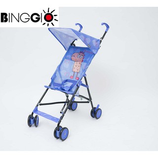 Xe đẩy em bé Meslight Blue thương hiệu Binggio Hàn Quốc