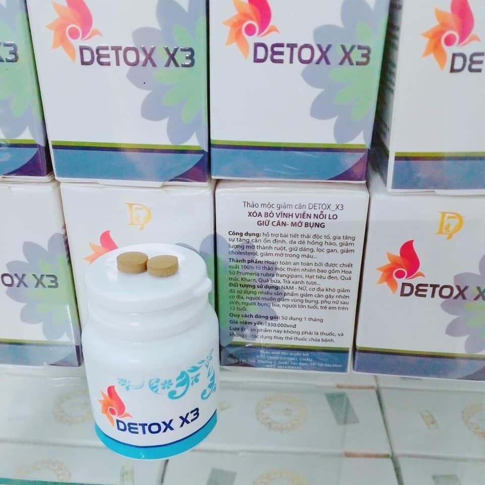 DETOX X3 KHỬ MỠ BỤNG