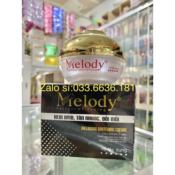 kem Melody nám -dưỡng trắng da - 10 tác dụng vip 35g