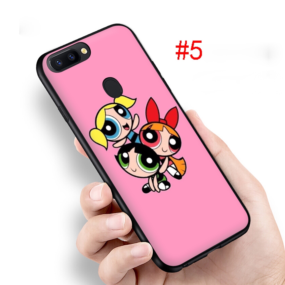 Ốp điện thoại theo kiểu Powerpuff girl cho OPPO A1K K5 A5 A9 2020 RENO 2Z 2F Z 2 10X