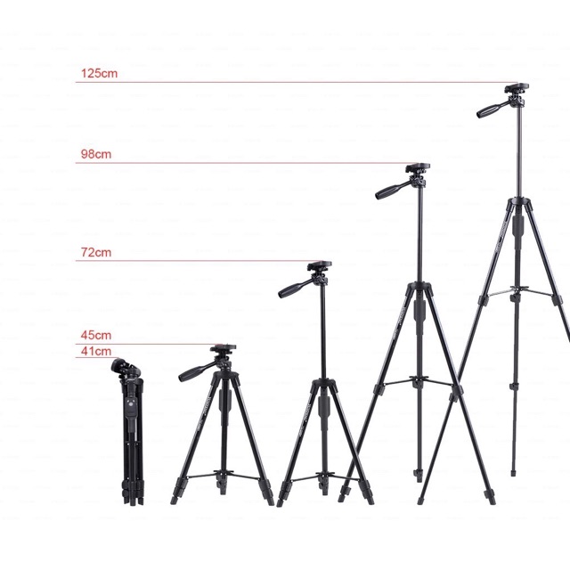 Tripod VCT 5208 Yunteng Có remote điều khiển | BigBuy360 - bigbuy360.vn
