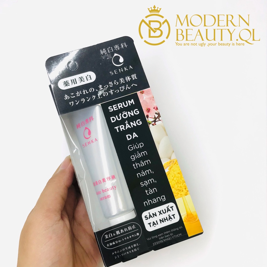 CHÍNH HÃNG: Tinh Chất Senka Dưỡng Sáng Da, Mờ Thâm Sạm 35g