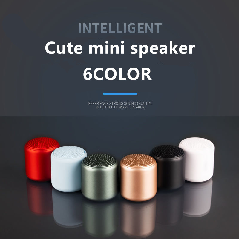 Mini Không Dây Bluetooth Âm Thanh Nhỏ Xe Nhận Phát Sóng Hộ Gia Đình Loa Ngoài Trời 9DBao Bọc Xung Quanh Trầm Cannon