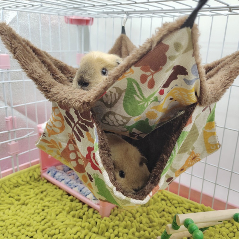 Võng 2 Tầng Ấm Áp Cho Chuột Hamster