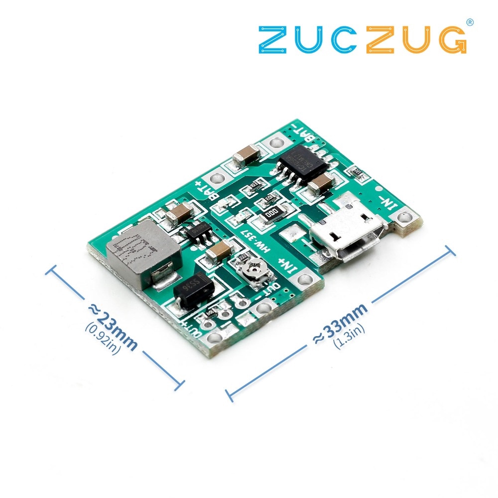 3.7V 9V 5V 2A Adjustable Step Up 18650 Lithium Battery Charging Discharge Integrated Module | BigBuy360 - bigbuy360.vn
