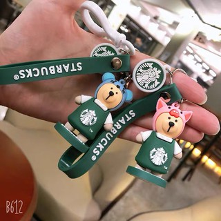 Móc khóa STARBUCKS 12 con giáp keychain