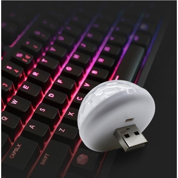 Đèn Led cổng Usb nhiều màu đầy sinh động trang trí