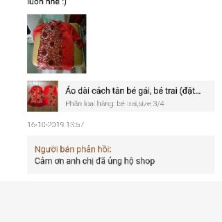 Áo dài cách tân bé gái, bé trai (đặt may)