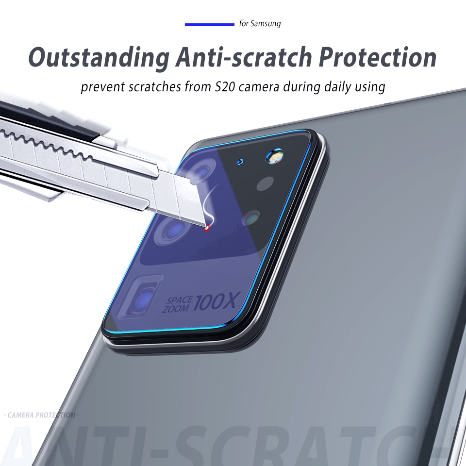 Set 5 Miếng Dán Cường Lực Bảo Vệ Camera Sau Cho Điên Thoại Samsung Galaxy S20 Plus