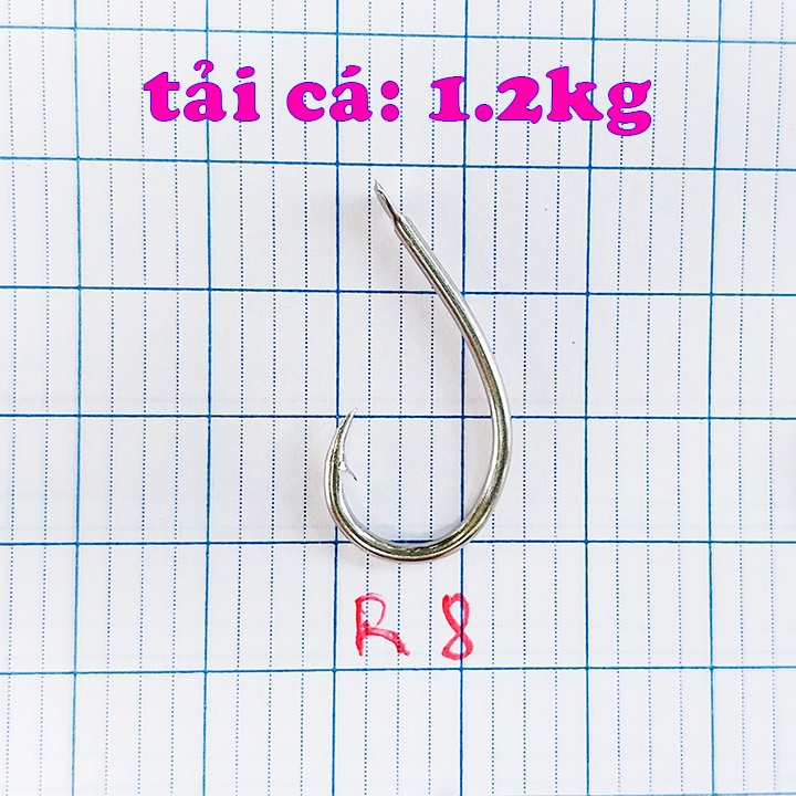 100 Lưỡi Câu Cắm Cá Lóc, Cá Lăng, Cá Tra chuyên dùng săn cá lớn