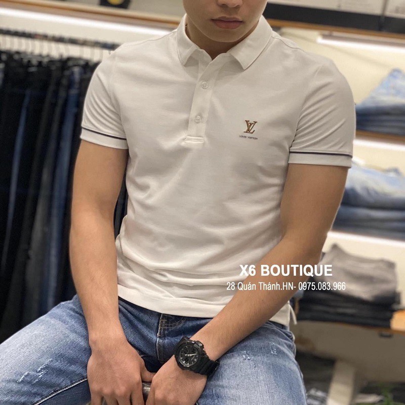 Áo thun nam cổ bẻ ngắn tay, Áo thun polo nam phong cách hàn quốc MURADFASHION TB113 | BigBuy360 - bigbuy360.vn