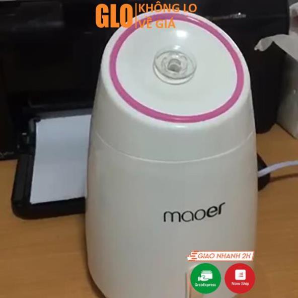 Máy Xông Hơi Mặt Hoa Quả Tươi Maoer Tự Động 2 In 1 Tiện Dụng Nhỏ Gọn GloShop