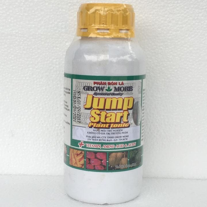 Growmore Jump Start 500ml Plant Tonic Phân bón hữu cơ bổ sung 50 Amino Acid, vitamin, vi lượng cho cây trồng