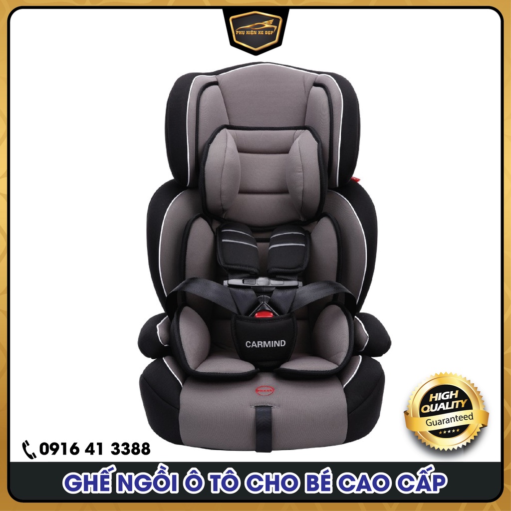 GHẾ NGỒI Ô TÔ TRẺ EM CARMIND ISOFIX 3C - Ghế Ngồi Trên Ô Tô Cho Bé Từ 9 Tháng Đến 8 Tuổi