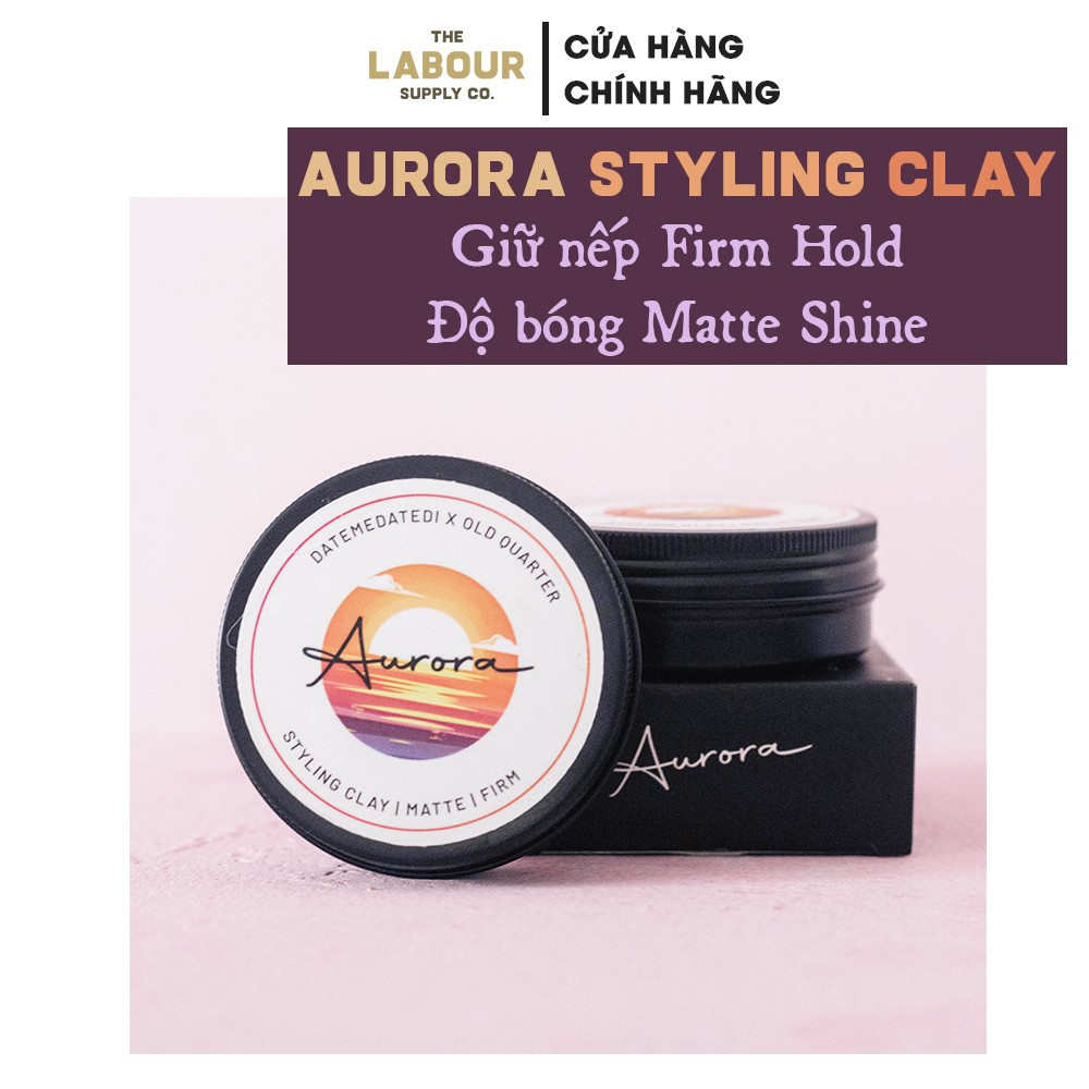 Sáp vuốt tóc nam Aurora Styling Clay