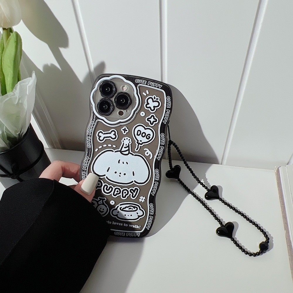 Ốp lưng for iphone Ốp Điện Thoại Mềm Trong Suốt In Họa Tiết 14pro Kiểu Dáng Hoạt Hình Cho iphone13 13promax 11 xs 8p Dinuo case