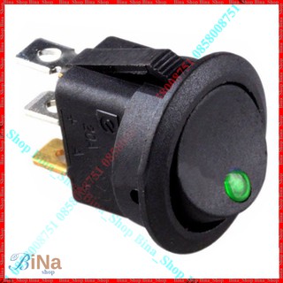 Công tắc bập bênh có LED 12V/20A