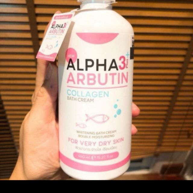 Sữa tắm trắng da ALPHA