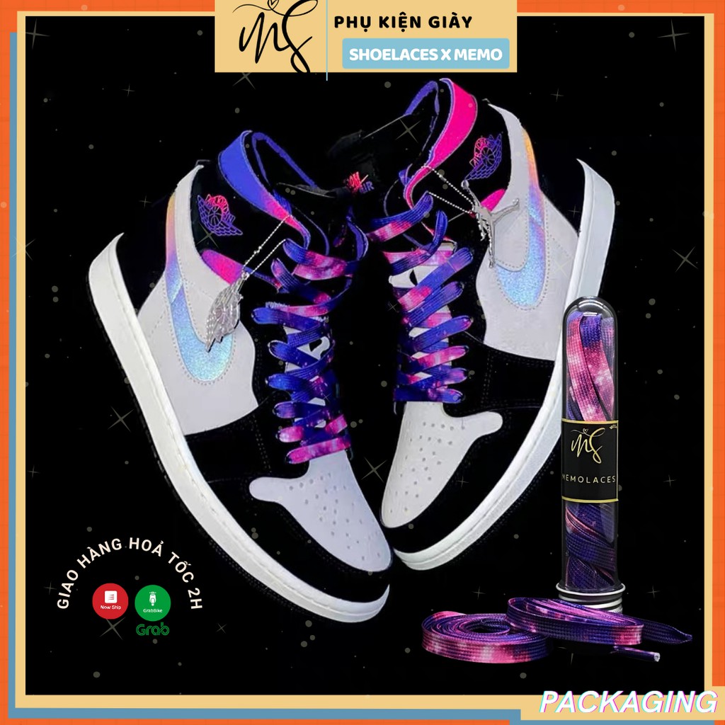 Dây Giày AJ1 PSG- Dây Giày Custom Air Jordan 1 Zoom Air CMFT PSG Memolaces