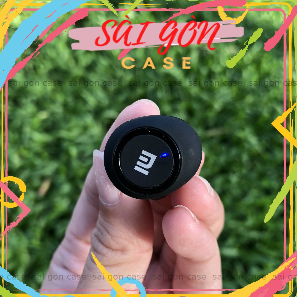 Tai Nghe Bluetooth AirDots Redmi2 Đen True Wireless Công Nghệ 5.0 Kèm Đốc Sạc ,Cảm Biến Tự Động Kết Nối