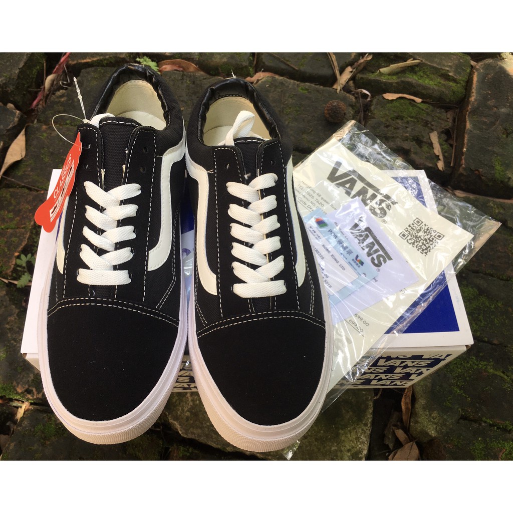 [Hàng 11] Giày Vans Vault Style Old Skool đen thấp - sabo store