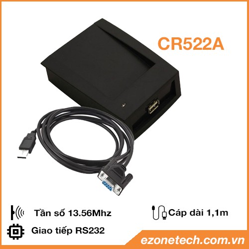 Đầu Đọc Thẻ Từ RFID CR522 Tần Số 13.56Mhz SDK Chính Hãng