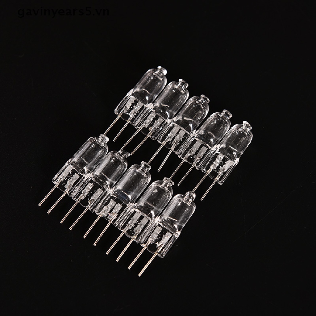 Set 10 bóng đèn Halogen Vonfram G4 12V 20W siêu sáng