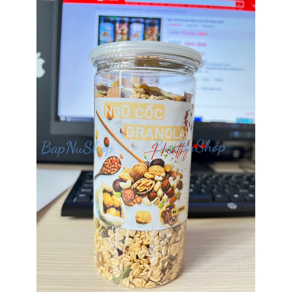 Ngũ Cốc Ăn Kiêng - Ngũ Cốc Dinh Cưỡng Granola 500g