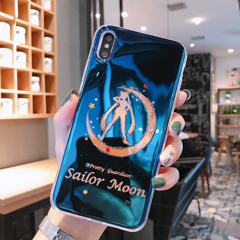 XiaoMi Mi8 Mi8se Mi8pro Mi8lite MiNote3 Mi5X Sailor Moon cây đũa thần tiên vỏ điện thoại