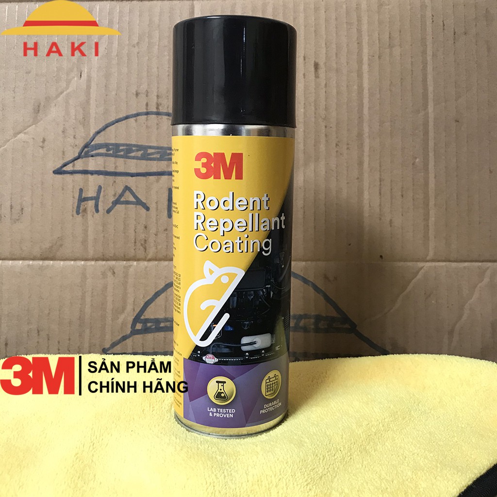 Chai xịt đuổi chuột xe ô tô, chống chuột khoang máy, cắn xe ô tô, xua đuổi chuột 3M 89797 [3M chính hãng]