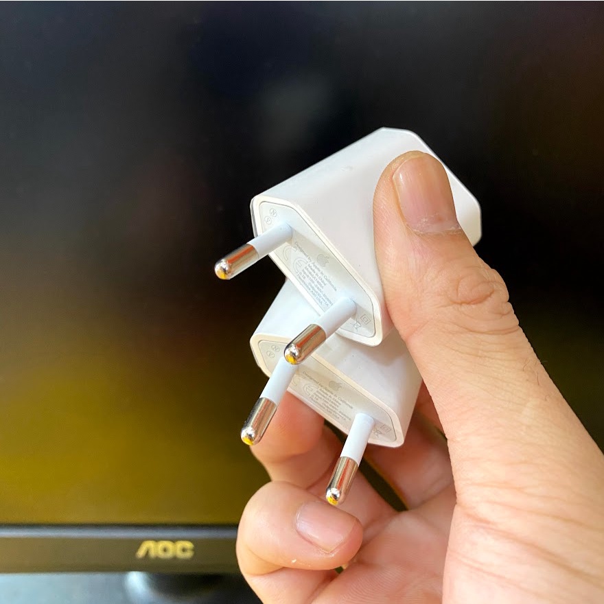 Củ sạc dẹp IP5V 1A chân tròn