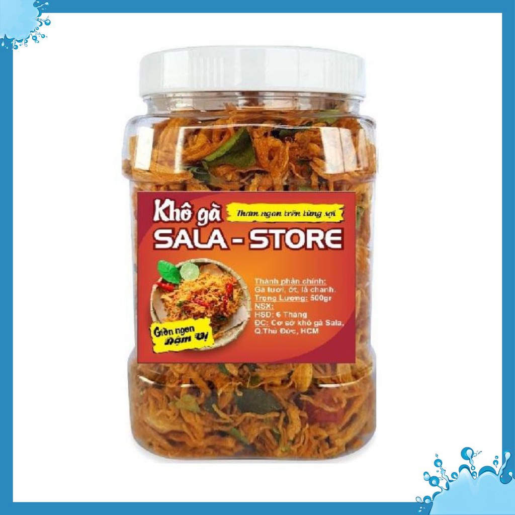 500GR💖KHÔ GÀ LÁ CHANH THƠM NGON | HẠN SỬ DỤNG 6 THÁNG sakura.65