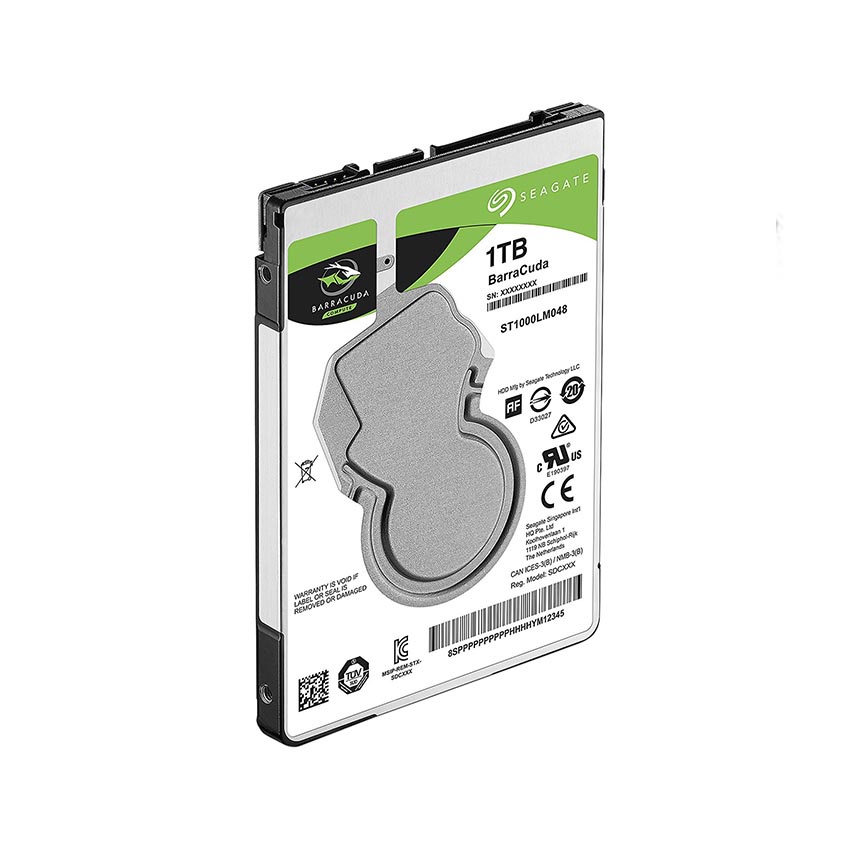 Ổ cứng HDD Laptop Seagate Barracuda 1TB 2.5 inch, 5400RPM SATA3, 128MB Cache (ST1000LM048)