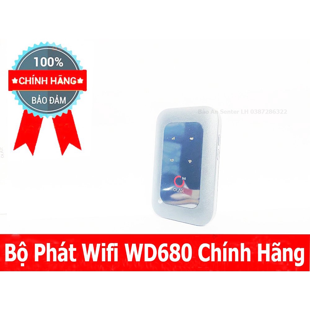 Thiết Bị Phát Wi Fi Công Nghệ Hiện Đại Bộ Định Tuyến phát wifi 3G 4G Olax WD680 Bỏ Túi Nhỏ Gọn Sang Trọng