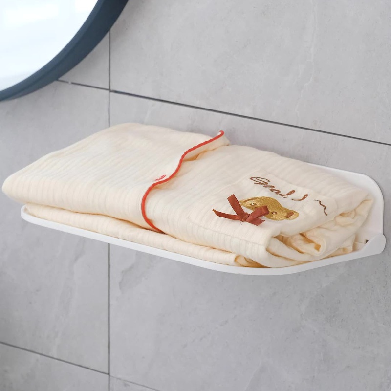 Giá Đỡ Khăn Tắm / Đồ Dùng Gắn Tường Gấp Gọn Tiện Dụng Cho Nhà Bếp / Nhà Tắm