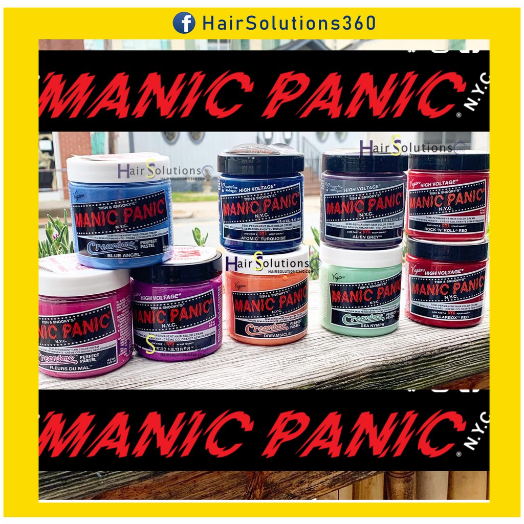 Thuốc nhuộm tóc Manic Panic, Arctic fox - thuốc nhuộm tóc tạm thời siêu dưỡng - Hairsolutions360